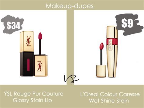 dupe for ysl lip stain|Browse dupes and find similar shades to Yves Saint Laurent .